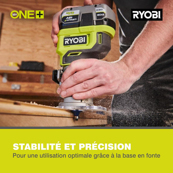 RYOBI RTR18-0 18V Cordless Trim Router