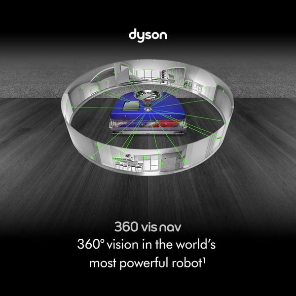 Dyson 360 Vis Nav robot vacuum cleaner (Blue/Nickel)