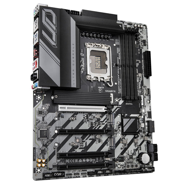GIGABYTE Z890I AORUS ULTRA Motherboard - Supports Intel Core Ultra (Series 2) CPUs, 8+1+2 phases VRM, up to 8800MHz DDR5 (OC), 1xPCIe 5.0 + 1xPCIe 4.0, Wi-Fi 7, 2.5GbE LAN, Thunderbolt 4