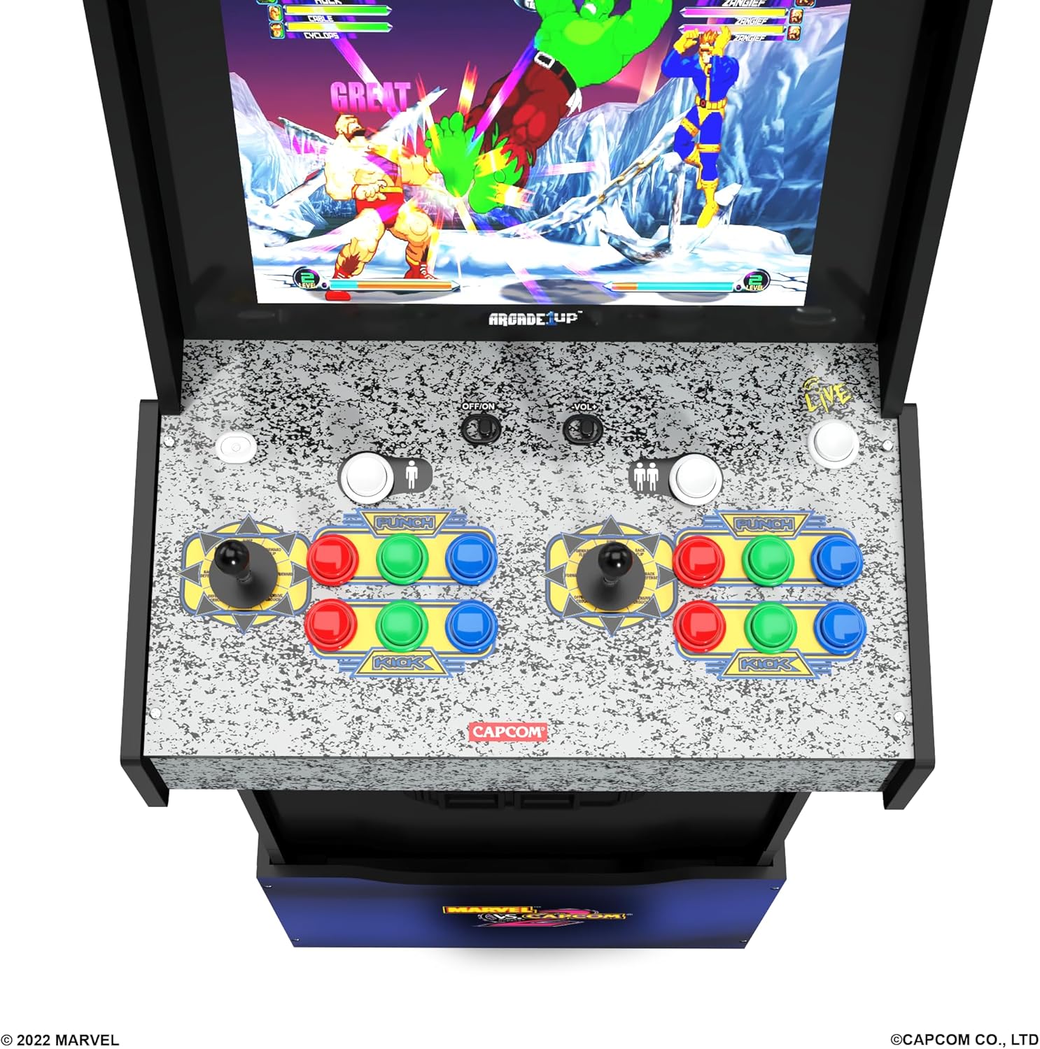 MARVEL vs CAPCOM 2 ARCADE MACHINE