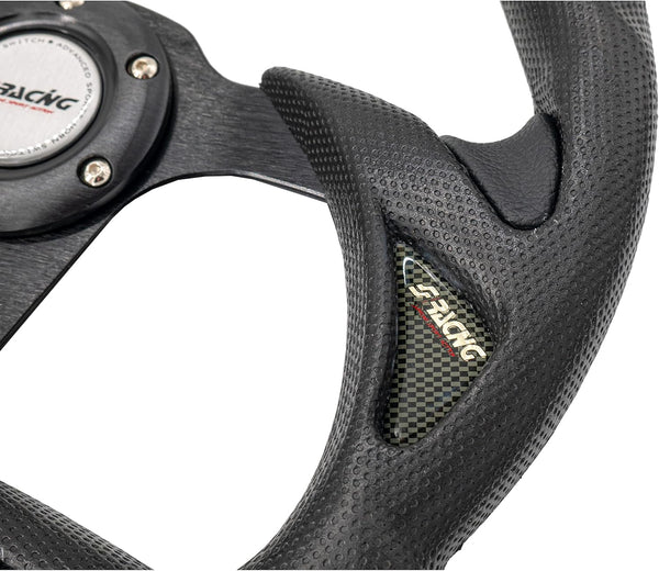 Simoni Racing X5R/P Stealth Universal Steering Wheel,Black