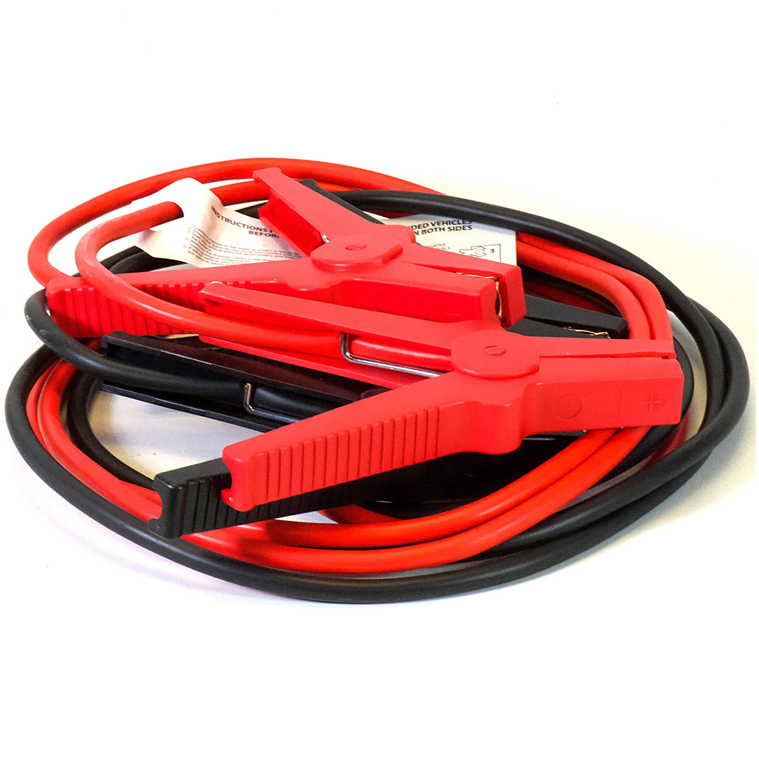 AA Insulated Booster Cables/Jump Leads AA4550 - For Petrol/Diesel Engines Up to 3000cc, 3 m Cable, Storage Bag