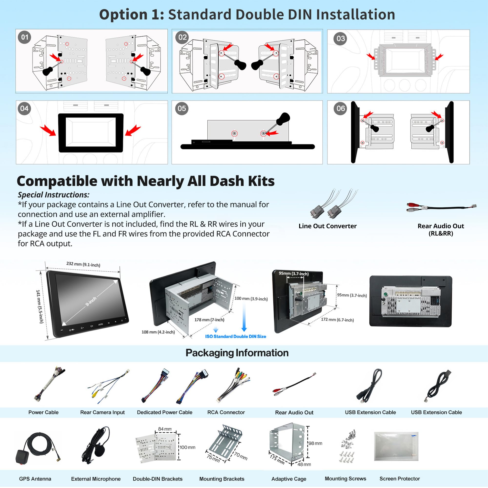 ATOTO A6 PF 7inch Double-DIN Android Car Stereo, DAB+ Ready, Wireless CarPlay, Wireless Android Auto, Mirrorlink, TouchScreen Car Radio, Dual Bluetooth, WiFi/BT/USB Tethering, HD LRV, 2G+32G, A6G2A7PF