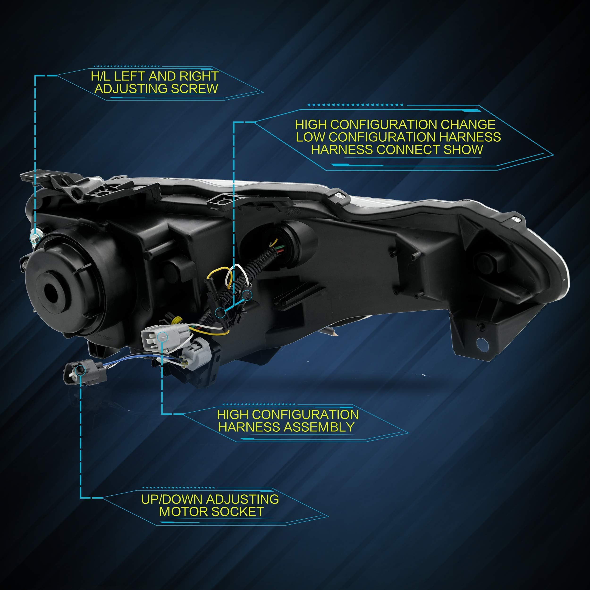 VLAND LED Tail Lights Compatible with Toyota 86 GT86 2012-2020/Subaru BRZ 2013-2020/Scion FR-S 2013-2020, Full LED Rear Light with Sequential Indicator, Red White Lens