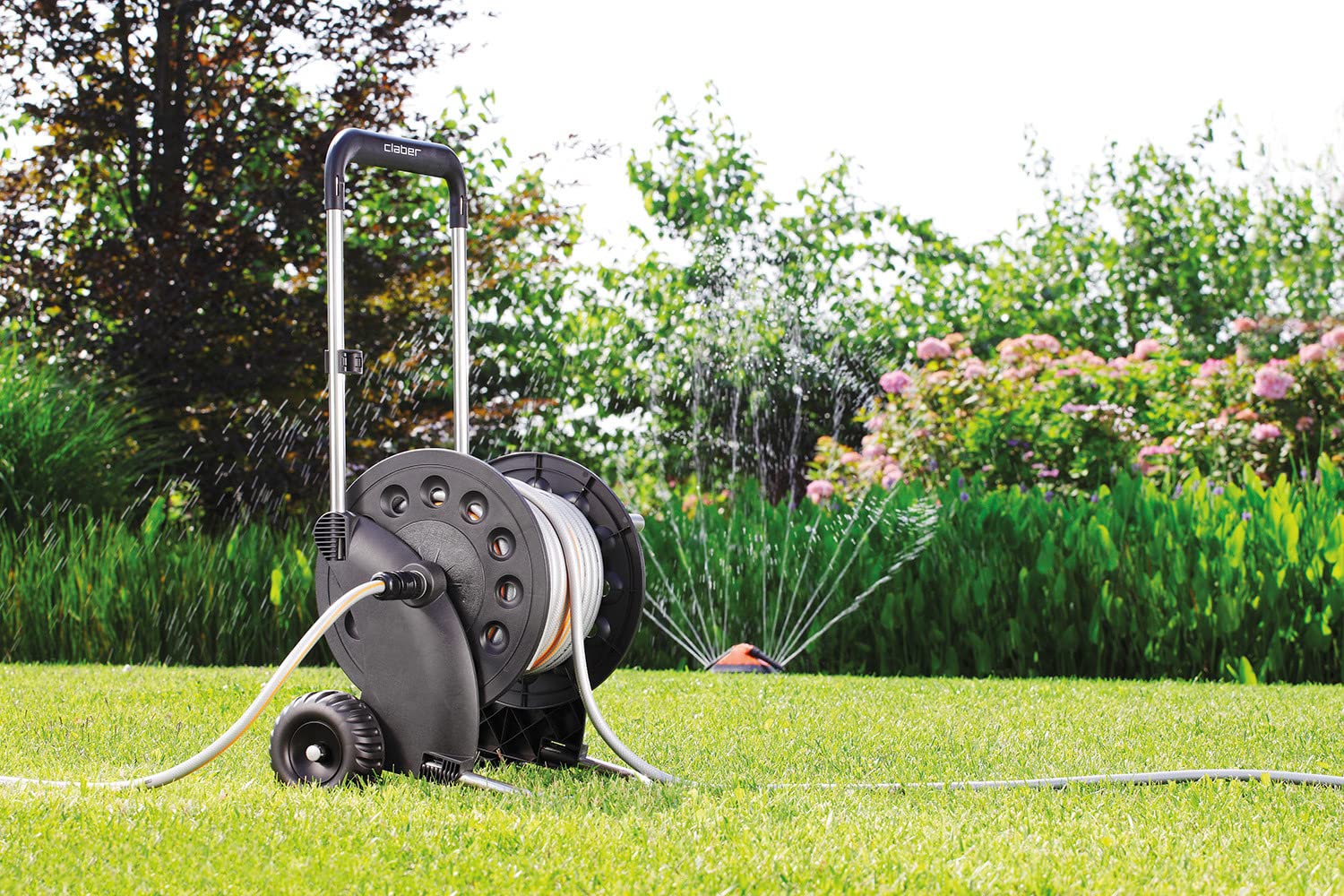 Ecosei Claber Hose Trolley - Durable and Lightweight Aluminium Frame