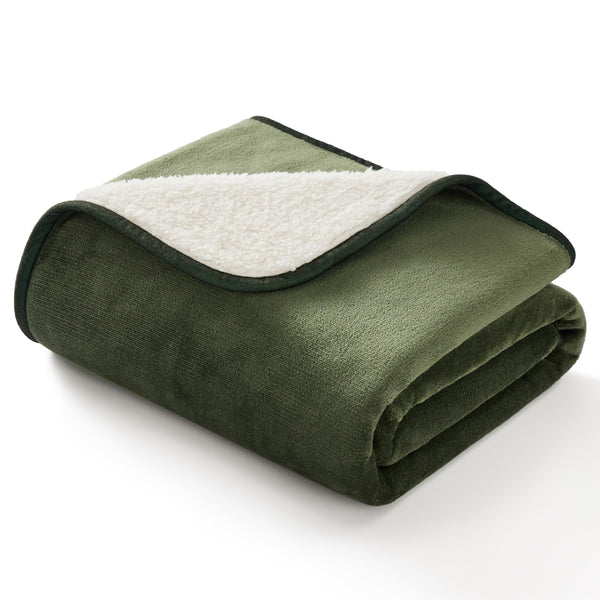 Lesure Waterproof Fleece Blanket Washable - 152x203cm Ultra Soft Grey Dog Blanket Over Sofa Bed Garden, Twin/Double Throw with Soft Plush, Fit All Season