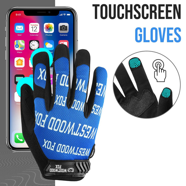 WESTWOOD FOX Gardening Working Gloves Garden Thorn Proof Flexible Heavy Duty Leather Mechanic Utility Dexterity Breathable Construction Gloves for Work Mens Women (Metallic Orange, L)