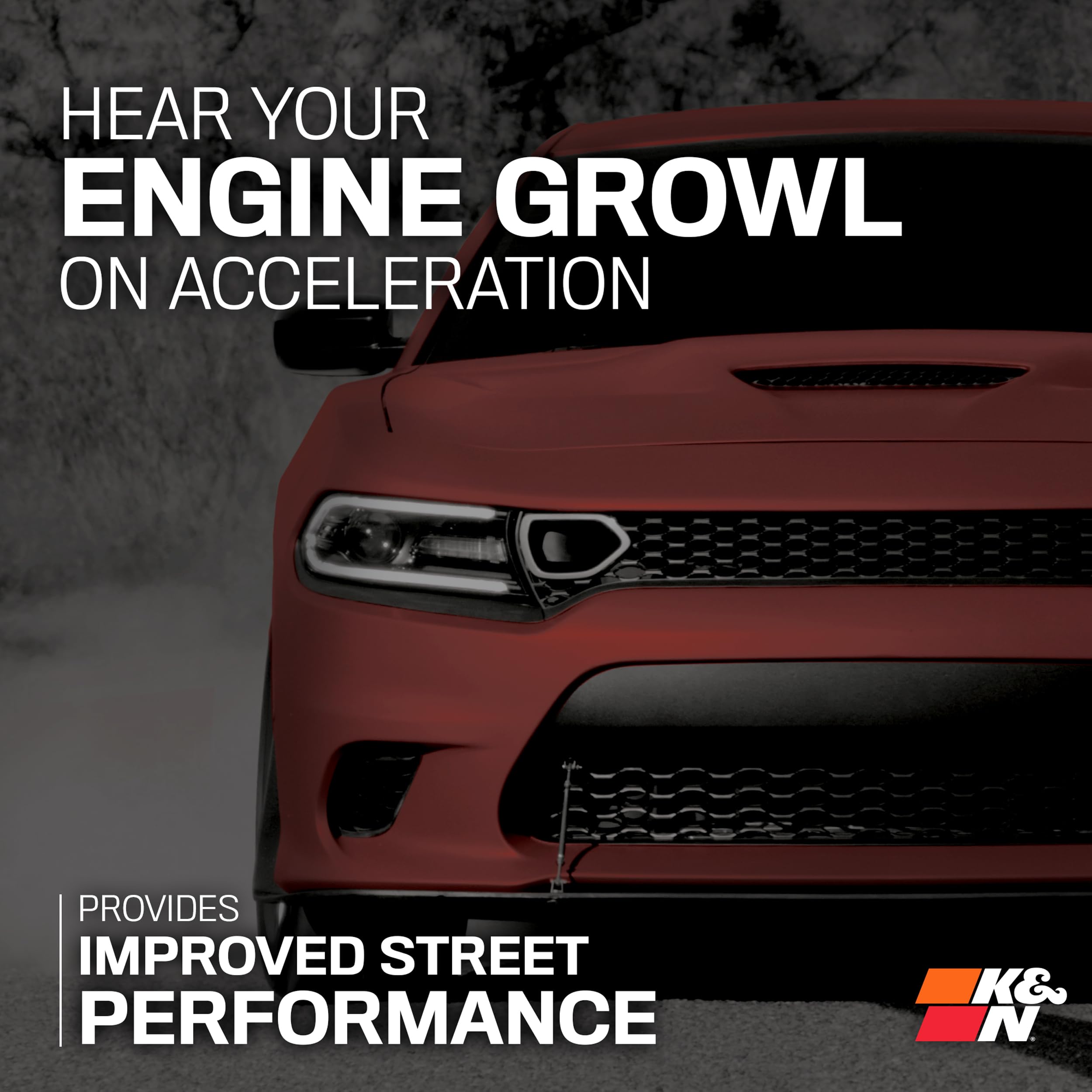 K&N 57-3514 Washable and Reusable Car Performance Intake Kit