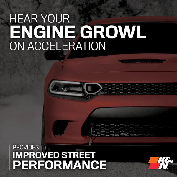 K&N 57-3514 Washable and Reusable Car Performance Intake Kit