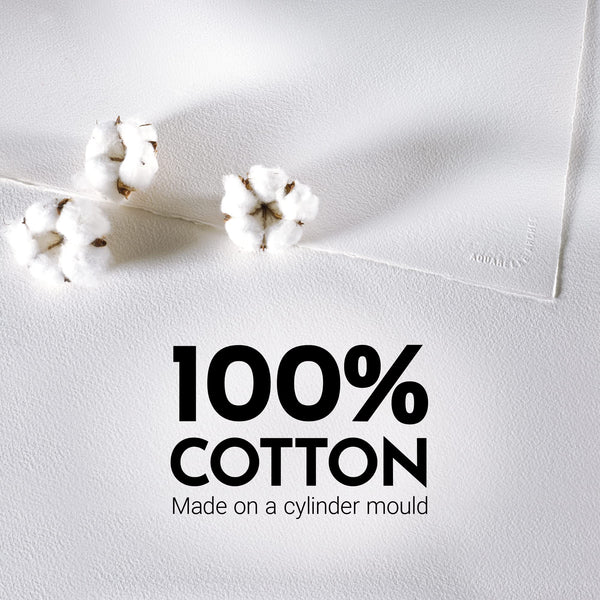 ARCHES Watercolour pad, wood, White, Block 12 Blatt-A3