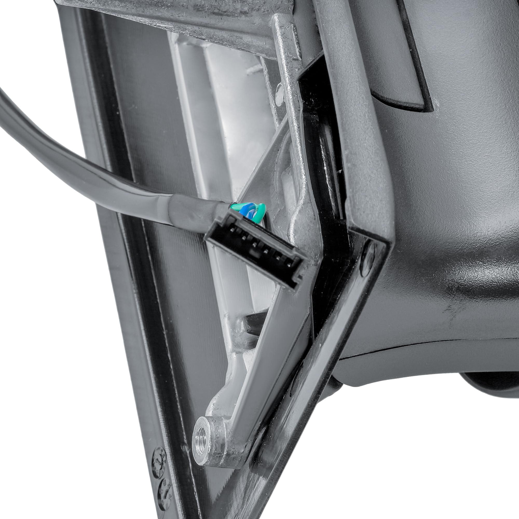 Driver Right Side Door Wing Mirror O/S Electric and Heated Short Arm Black Cover For Mercedes Sprinter VW Crafter 2006 to 2018