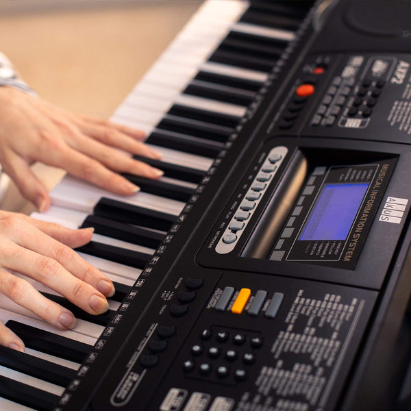 Axus AXD55 88 Key Digital Piano Keyboard with Touch Sensitive Keys, Sustain Pedal and High-Level Features and Functions.
