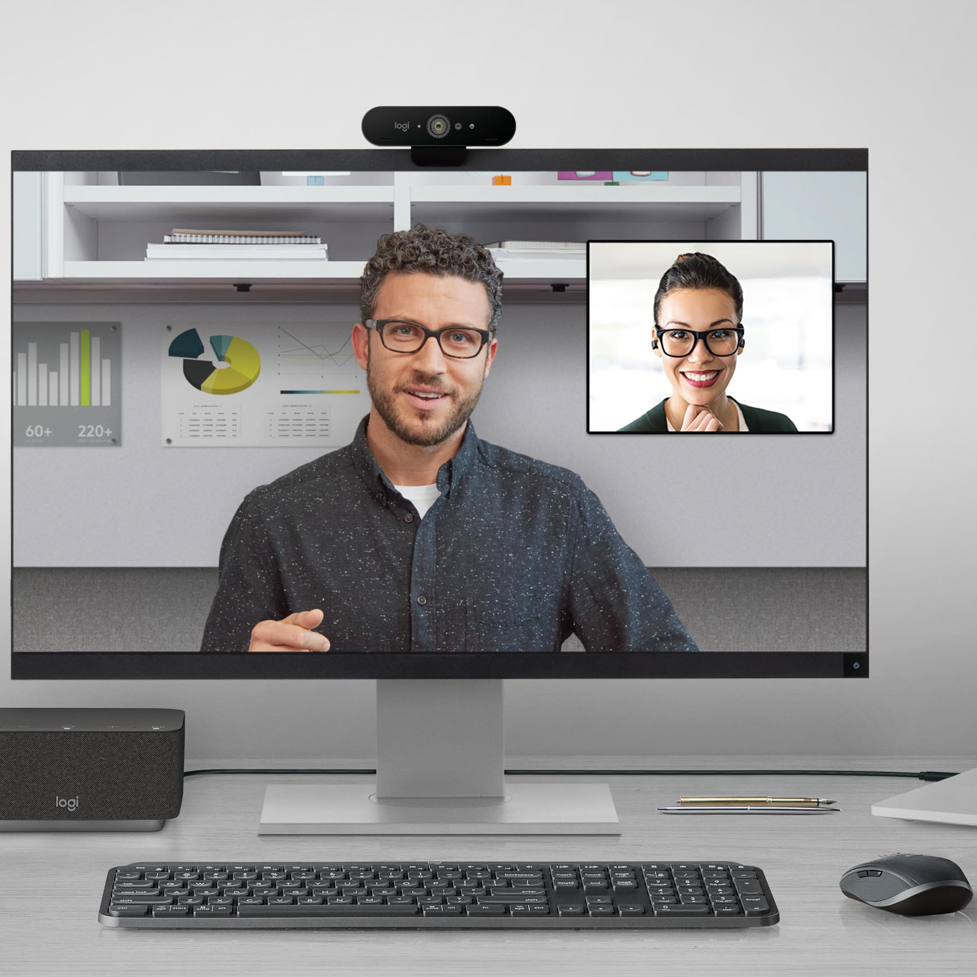 Logitech MX Keys Mini Minimalist Wireless Illuminated Keyboard, Compact, Bluetooth, Backlit, USB-C, Compatible with Apple macOS, iOS, Windows, Linux, Android, Metal Build - Graphite