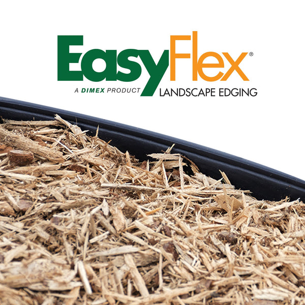 Easyflex Heavy Duty No-Dig Edging Kit - 100ft., Black