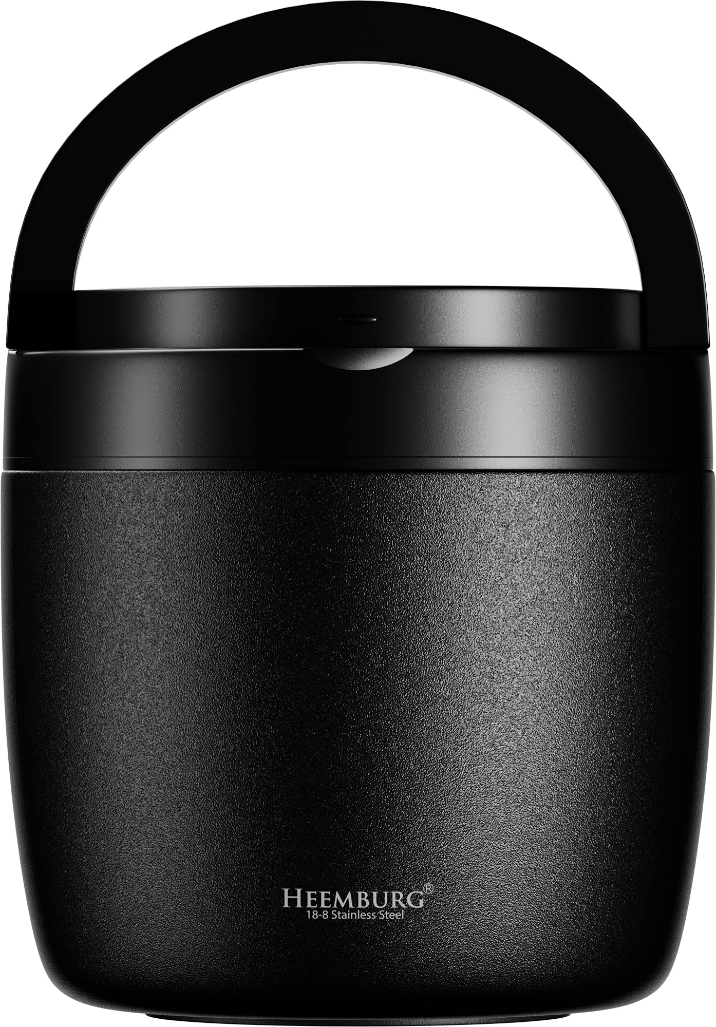 Heemburg Thermal Food Flask Jar Lunch Box Stainless Steel Insulated Double Wall Thermo Container for Meals, Soup or Fruit, for Office and Outdoors