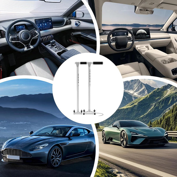 Hand Control for Disabled Drivers | Manual Driving Assist,Multifunctional Car Manual Hand Controls for Patients, Injured, Disabled, Senior, Elderly, Automotive, Daily, Vehicle