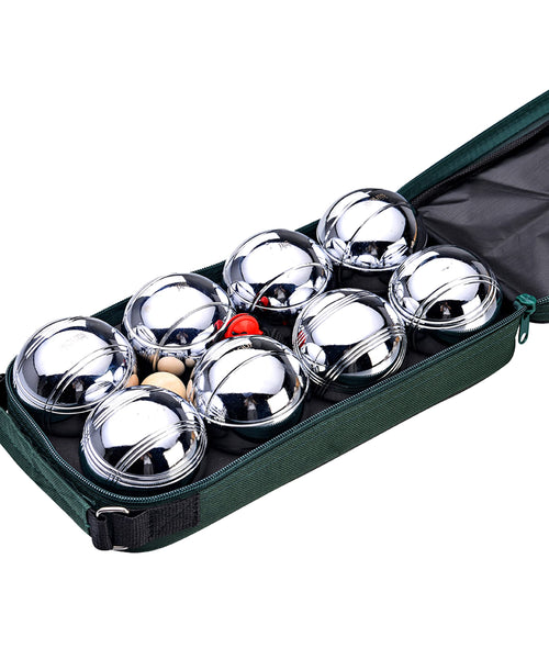 Jaques of London Luxury Boules Set | Steel Garden Petanque Set for Families | Quality Outdoor Games for Over 220 Years