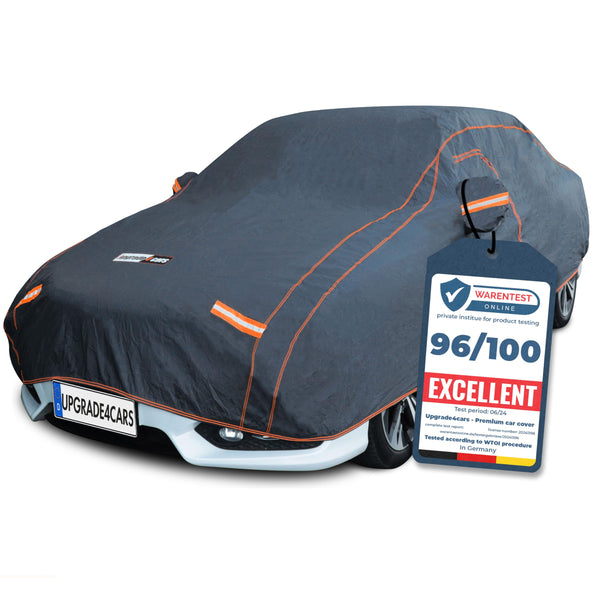Upgrade4cars Outdoor Car Cover waterproof & breathable | Universal Full Garage for all Seasons | Car - XXL (225 * 80 * 47 inch)