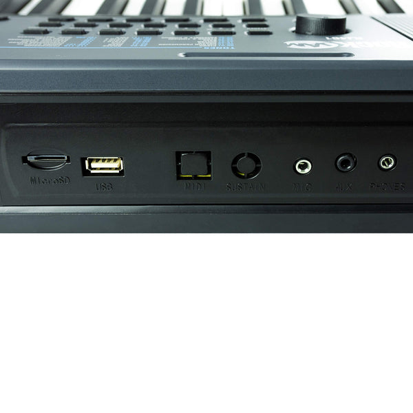 RockJam 88 Key Digital Piano with Full Size Semi-Weighted Keys, Power Supply, Sheet Music Stand, Piano Note Stickers & Simply Piano Lessons