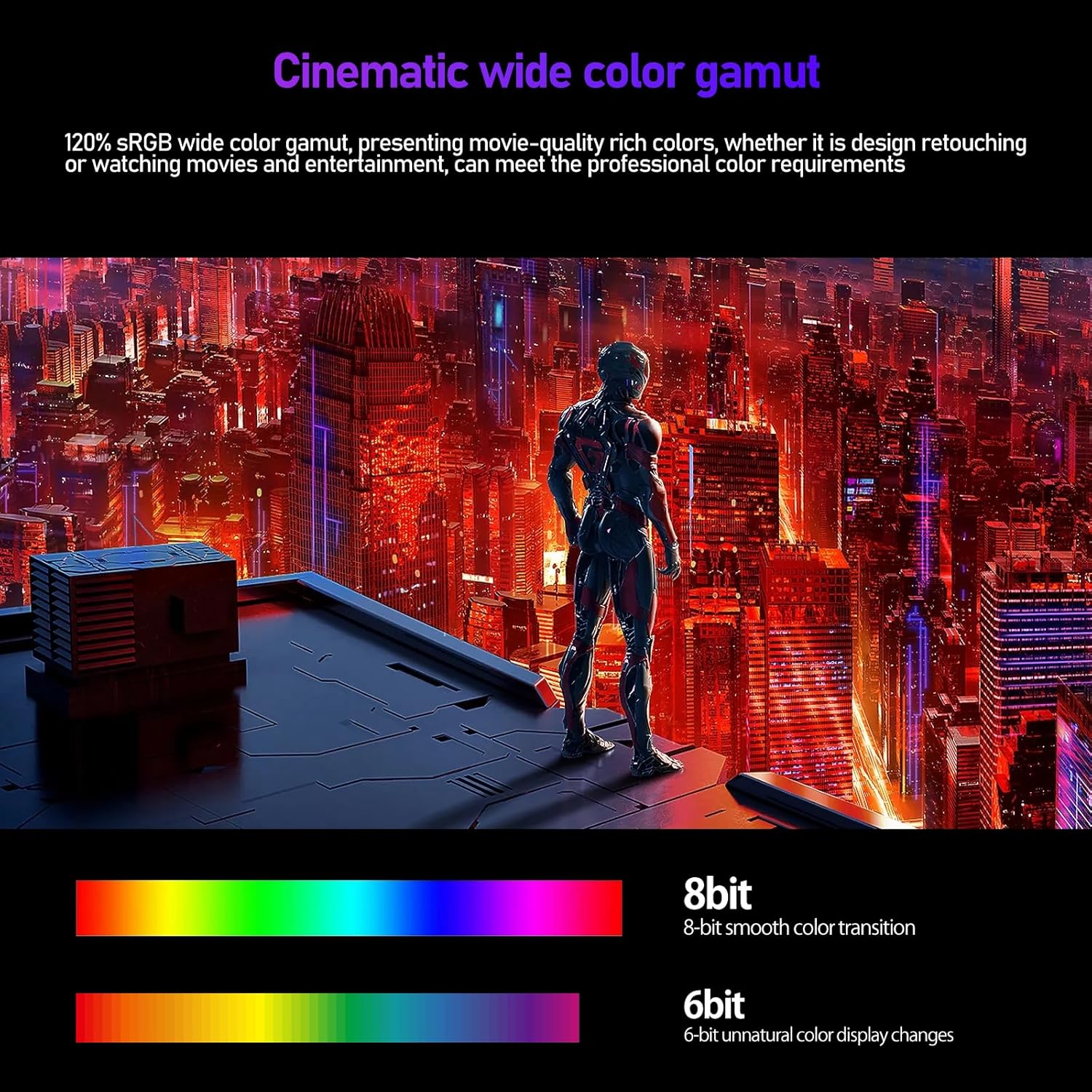 Gawfolk 34 Inch Ultrawide Curved 144Hz Gaming Computer Monitor 1500R PC Screen 21:9 UWQHD (3440x1440),Adaptive Sync,178° Viewing Angle,Display Port、HDMI 2.0, VESA75x75MM-Black