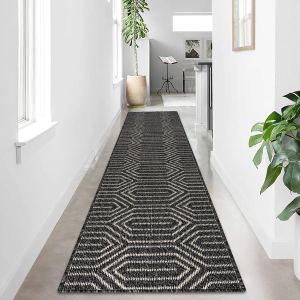 Cekene Runner Rugs for Hallway Non Slip 65x300cm Hall Carpet Runner Washable Extra Long Low Profile Floor Rug Runner for Kitchen Hallway Entryway