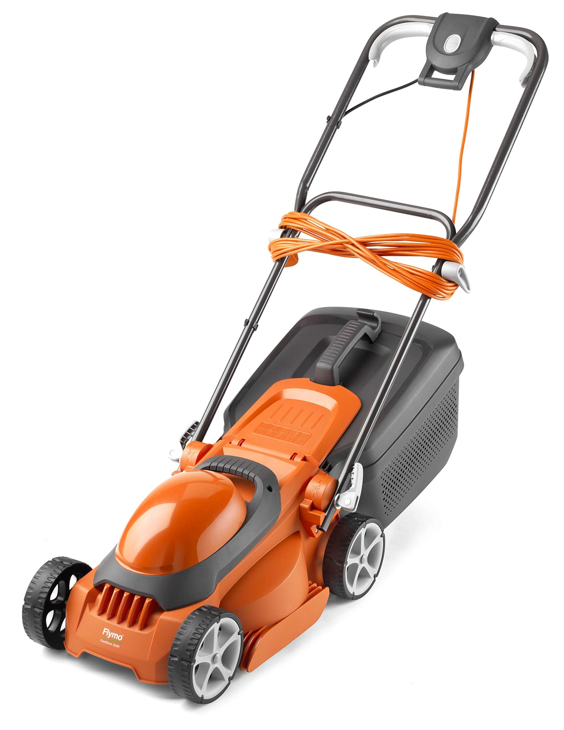 Flymo Speedi-Mo 360VC Electric Rotary Lawn Mower, 1500W, 36cm Cutting Width, 40 L Grass Box, 967663301