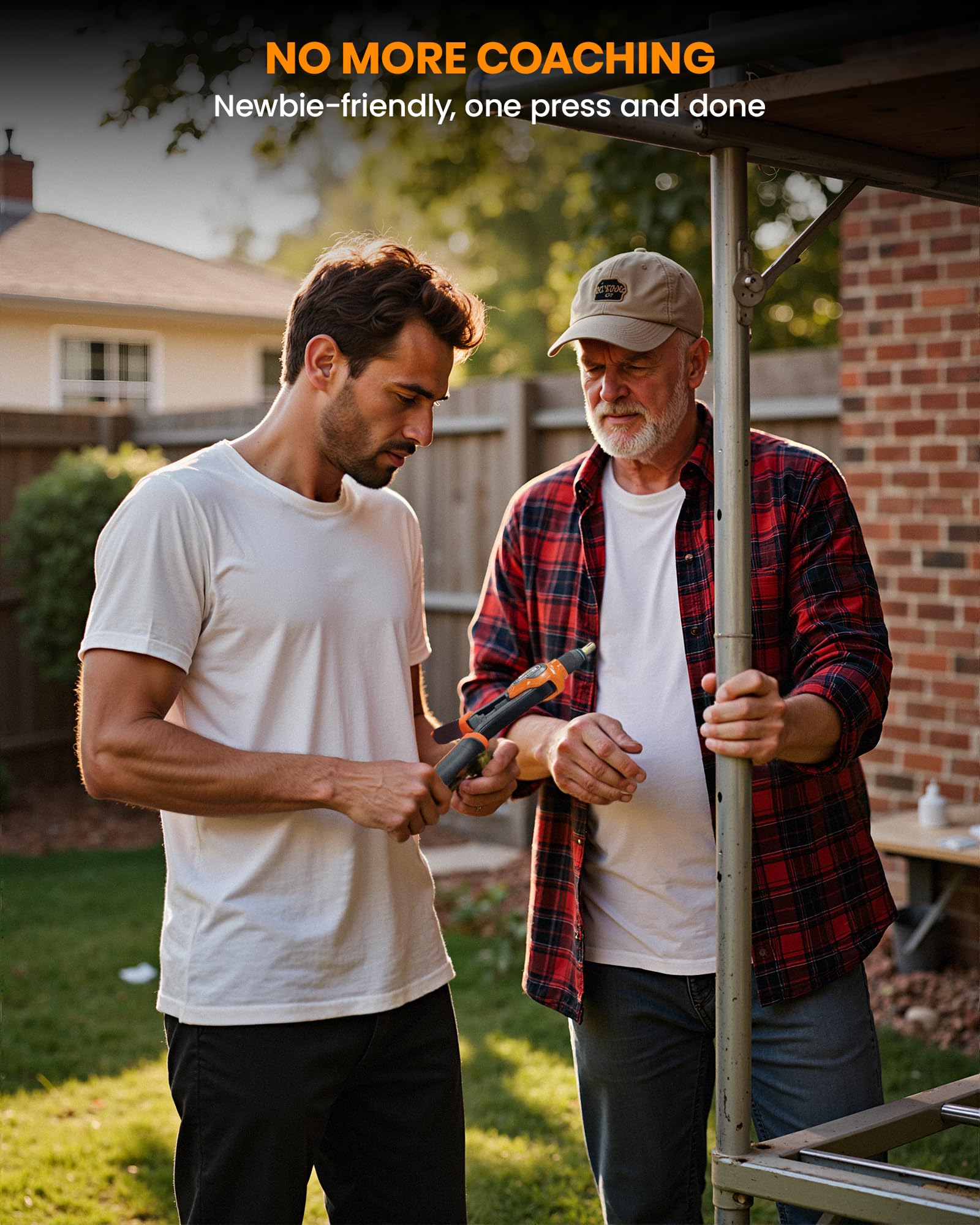 HARDELL Rivet Nut Tool, 14" Rivnut Tool with 100 Pcs Rivet Nuts and 7 Metric & Inch Mandrels M6 M8 M10, 1/4-20, 5/16-18, 3/8-16, 10-24 and Rugged Carrying Case