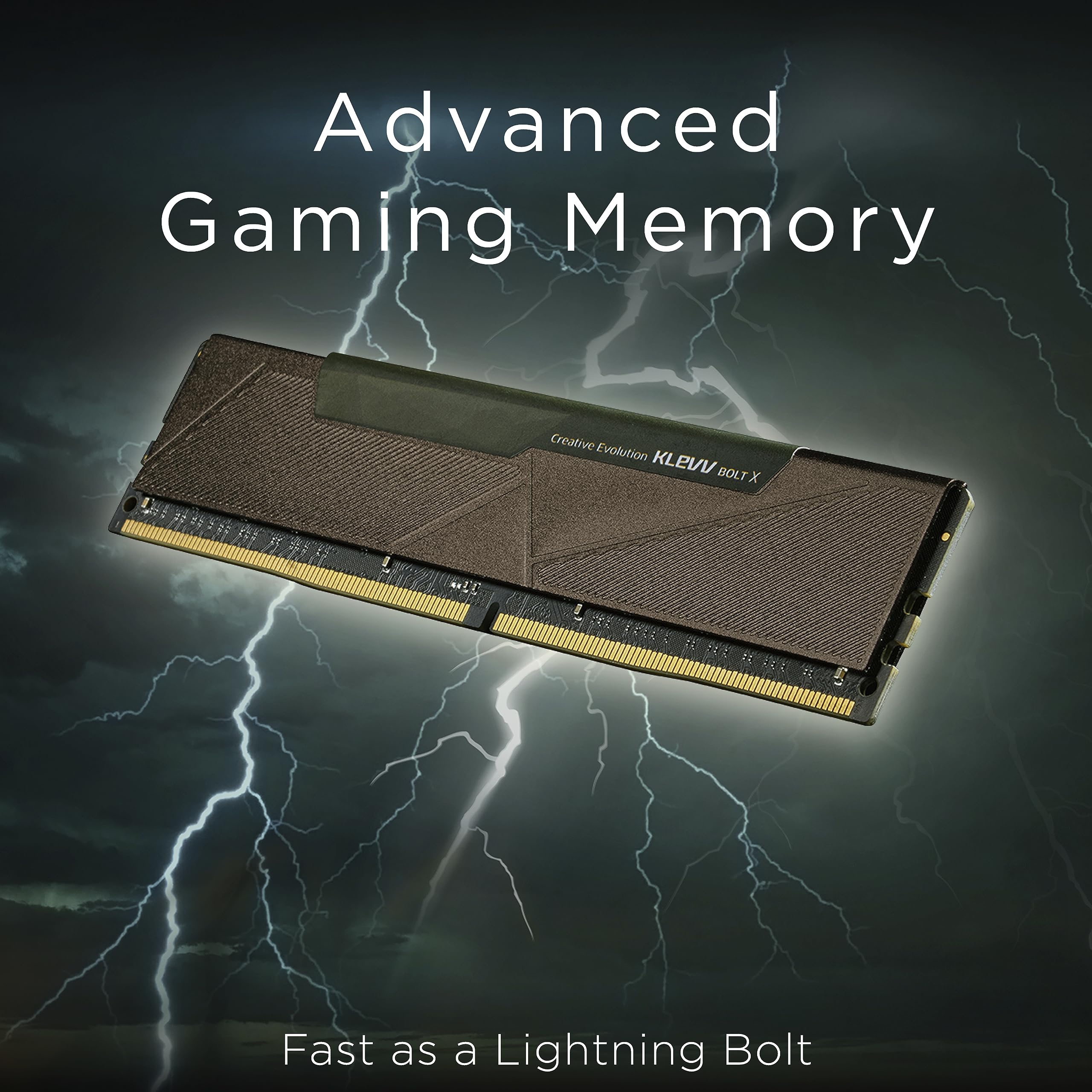 KLEVV CRAS X DDR4 RGB 16GB (2x 8GB) 3600MHz CL18 Gaming Memory RAM kit XMP 2.0 High Performance Overclocking 18-22-22-42