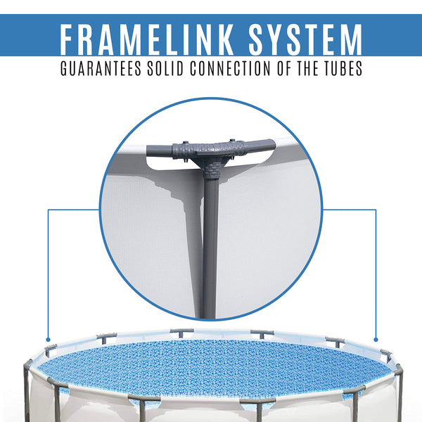 Bestway Steel Pro Max | Metal Frame Above Ground Pool, Family Outdoor Pool 10ft