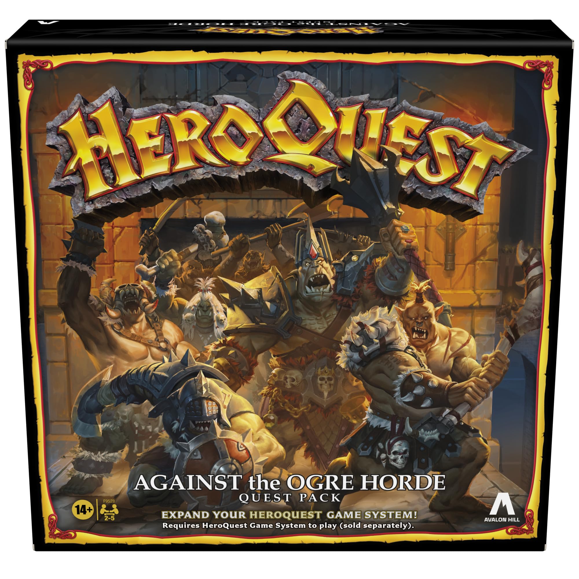 Avalon Hill HeroQuest Jungles of Delthrak Quest Pack, Requires HeroQuest Game System to Play, Roleplaying Games - English Version