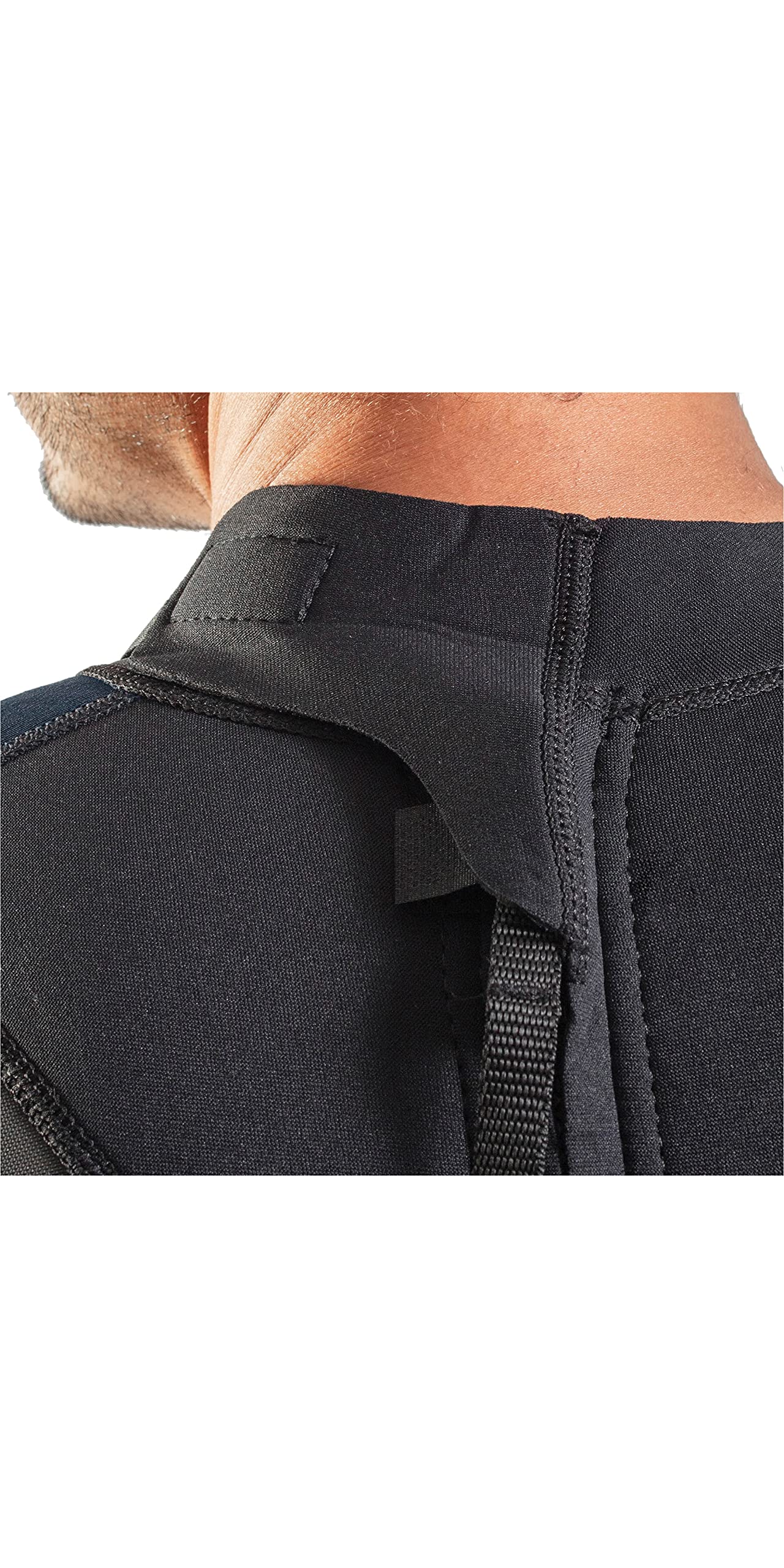 Gul Mens G-Force 3mm Back Zip Shorty Wetsuit - Black Navy - Easy Stretch - 80% D-Flex panels for durability