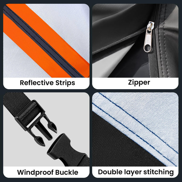 Car Cover Custom Fit for Mini Convertible F57(2016-2023), Car Covers for Outside Storage Waterproof Breathable, Full Cover Outdoor All Weather Protection Rain Sun Dust with Zip and Cotton(Black)