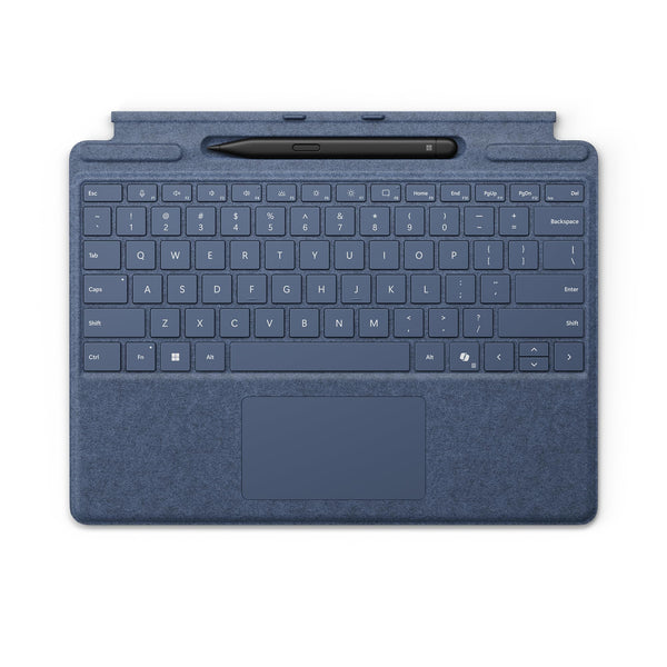 Microsoft Surface Pro Flex Keyboard with Slim Pen | Black | 2-in-1 Alcantara® Keyboard for Surface Pro Windows 11 Copilot+ PC