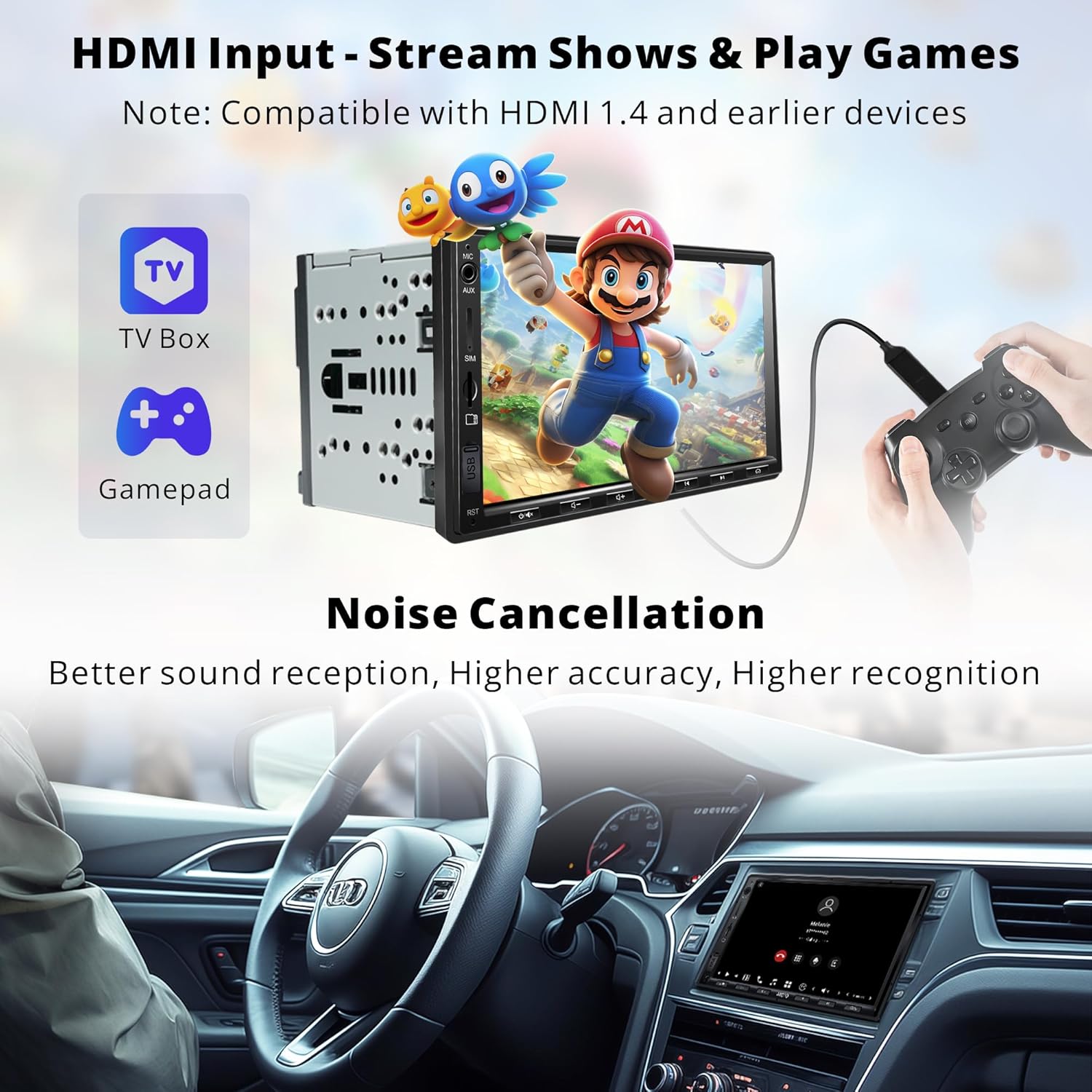 ATOTO X10 ATOTOZONE X10G2A7E 7" Android 8G+128G 2Din Car Stereo, ChatGPT AI Assistant, 4G LTE, Wireless Carplay & Android Auto, Dual Phone Connection & Bluetooth