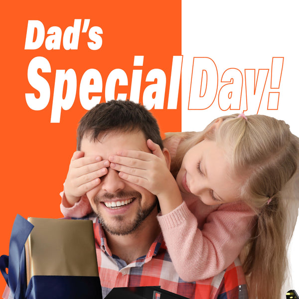 Toolganize Power Tool Organiser, Storage Rack with Power Strip Charging Station, Heavy-Duty for Workshop & Garage Tools - 4 Slot, Milwaukee Red.