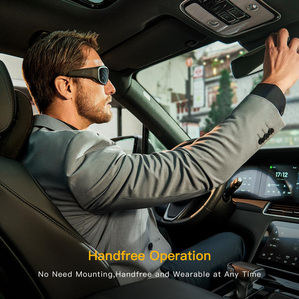 OhO 128GB Camera Glasses,24M Resolution H.265 1080P Smart Glasses with UV400 Sunglasses Lens for Outdoor Sport,Unisex