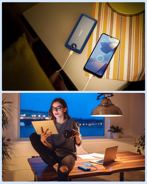 Power Bank 27000mAh Fast Charging PD 20W Portable Charger, Mobile Phone Battery High Capacity Compatible for Smartphones