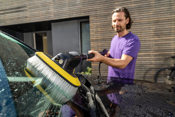 Kärcher K 2 Power Control Home pressure washer, pressure: max. 110 bar, flow rate: 360 l/h, area: 20 m²/h, water filter, weight: 4.0 kg, high-pressure gun, dirt blaster, spray lance, Home Kit