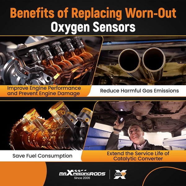 maXpeedingrods Oxygen O2 Sensor Air Fuel Ratio 234-5107 Upstream for Volkswagen CC EOS Golf GTI Jetta Passat, for Audi A3 TT Quattro, for Porsche 911
