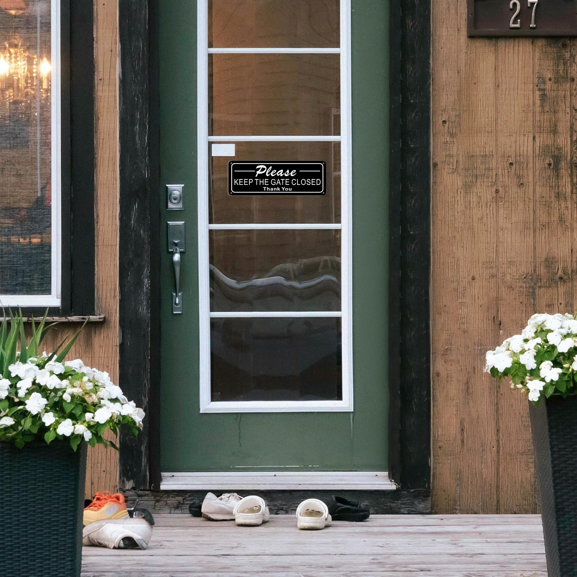 TAKULA Pre-drilled CCTV Sign - 15 * 15cm Aluminium Brushed Metal Sign - 24 HR Outdoor Waterproof, UV Resistant, Durable | Pack of 1