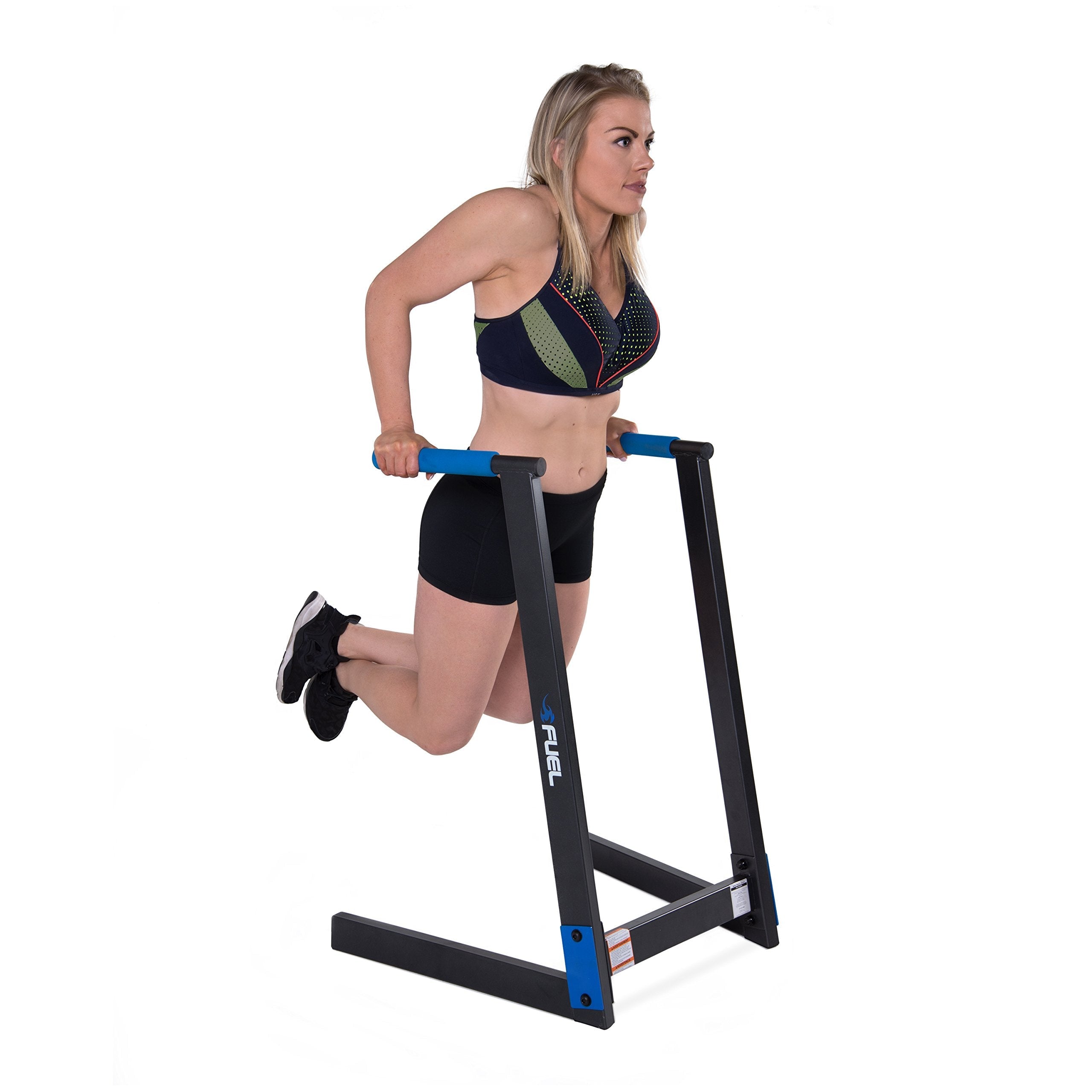 Fuel Pureformance Bodyweight Training Dip Station Black/Blue