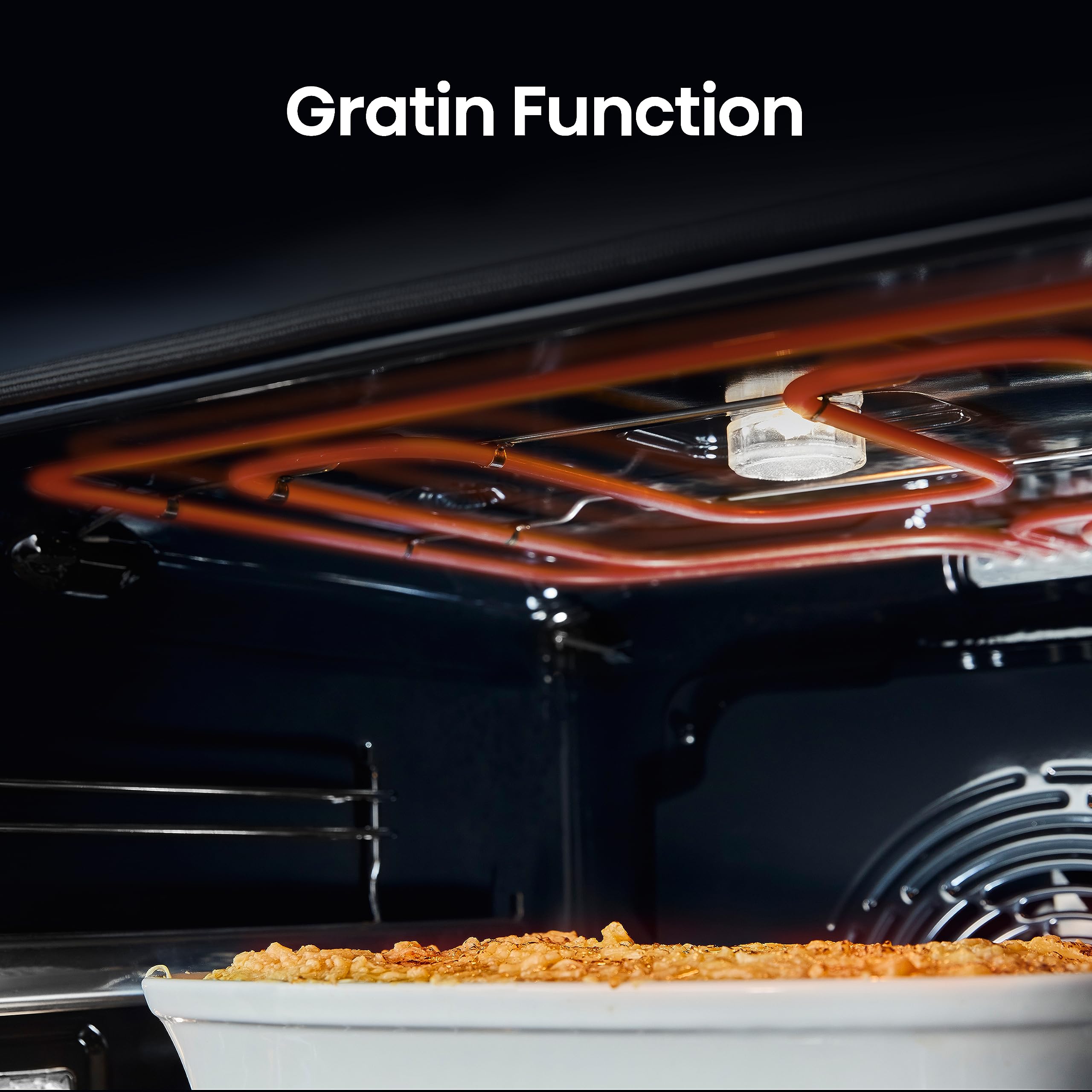 Hisense BI64211PB 77 Litre Built In Electric Single Oven With Pyrolytic Cleaning, Pizza Mode, Multiphase Cooking- Black 22x23x23 inches (LxWxH) - A+ Rated, Extra Large