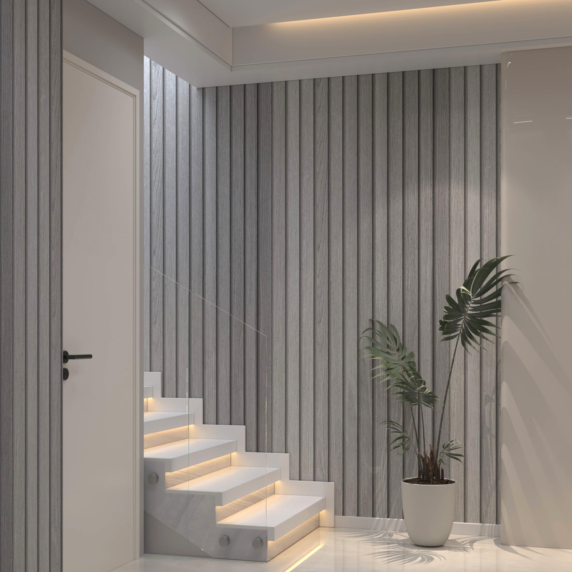 JSEVEM 40CM×3M Air Guide Design Extra Thick Beige Light Brown Wood Wallpaper Peel and Stick Waterproof Brown Wood Contact Paper Vinyl Self Adhesive Matte Textured Furniture Sticker for Kitchen Cabinet