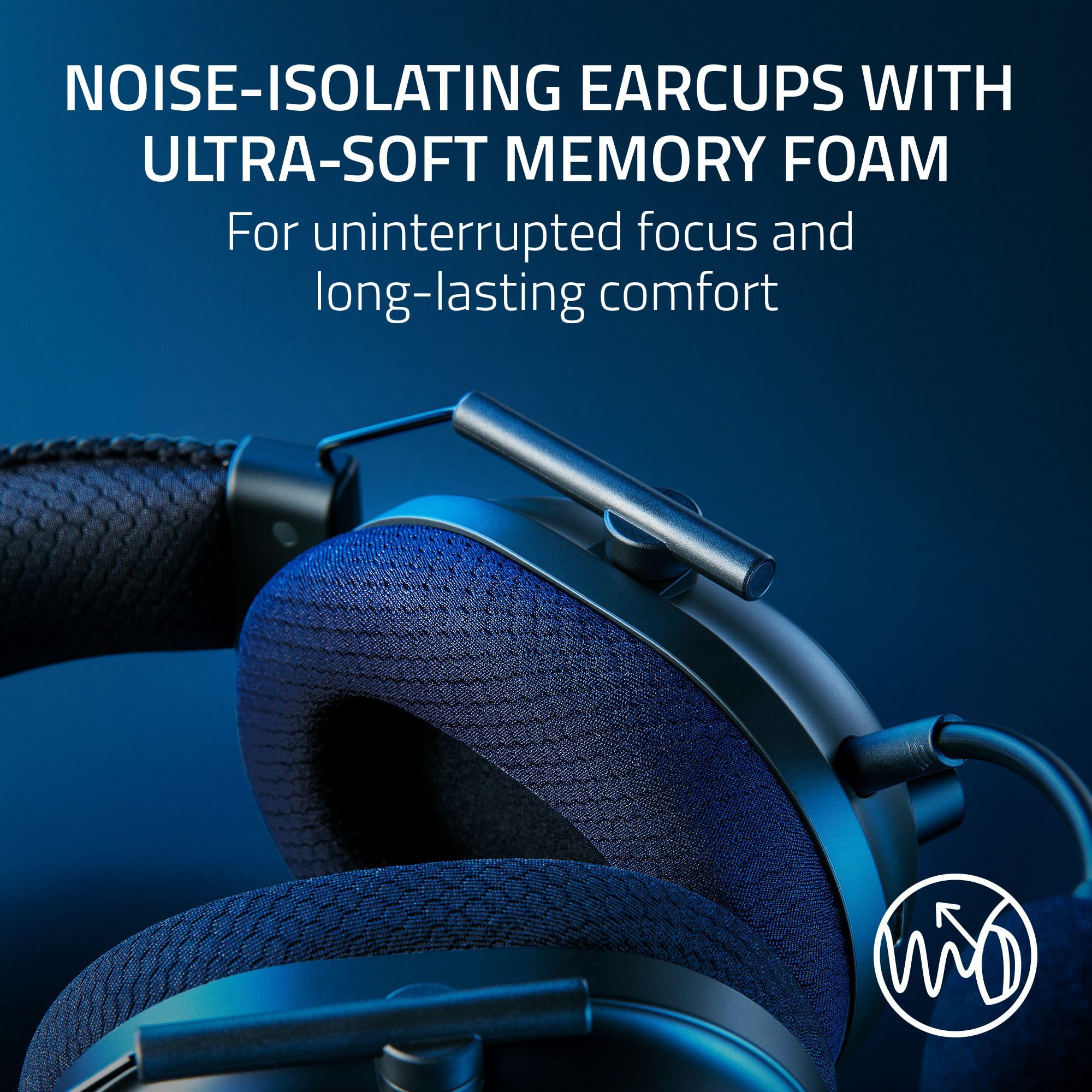 Razer BlackShark V2 Pro (2023) for PC - Premium Wireless E-Sports Headset (HyperClear Super Wideband Mic, TriForce Titanium 50 mm Driver, Bluetooth, Up to 70hrs Battery) White