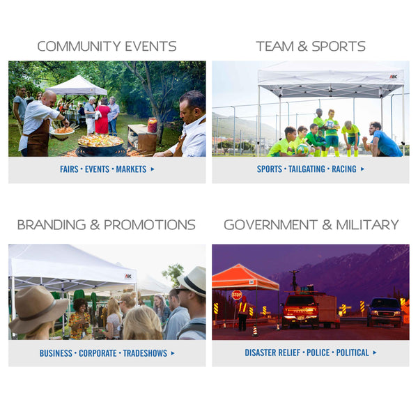 ABCCANOPY 3x6M Pop Up Gazebo Canopy Commercial Tents Market stall with 4 Removable Sidewalls and Roller Bag Bonus 4 Weight Bags (Grey)