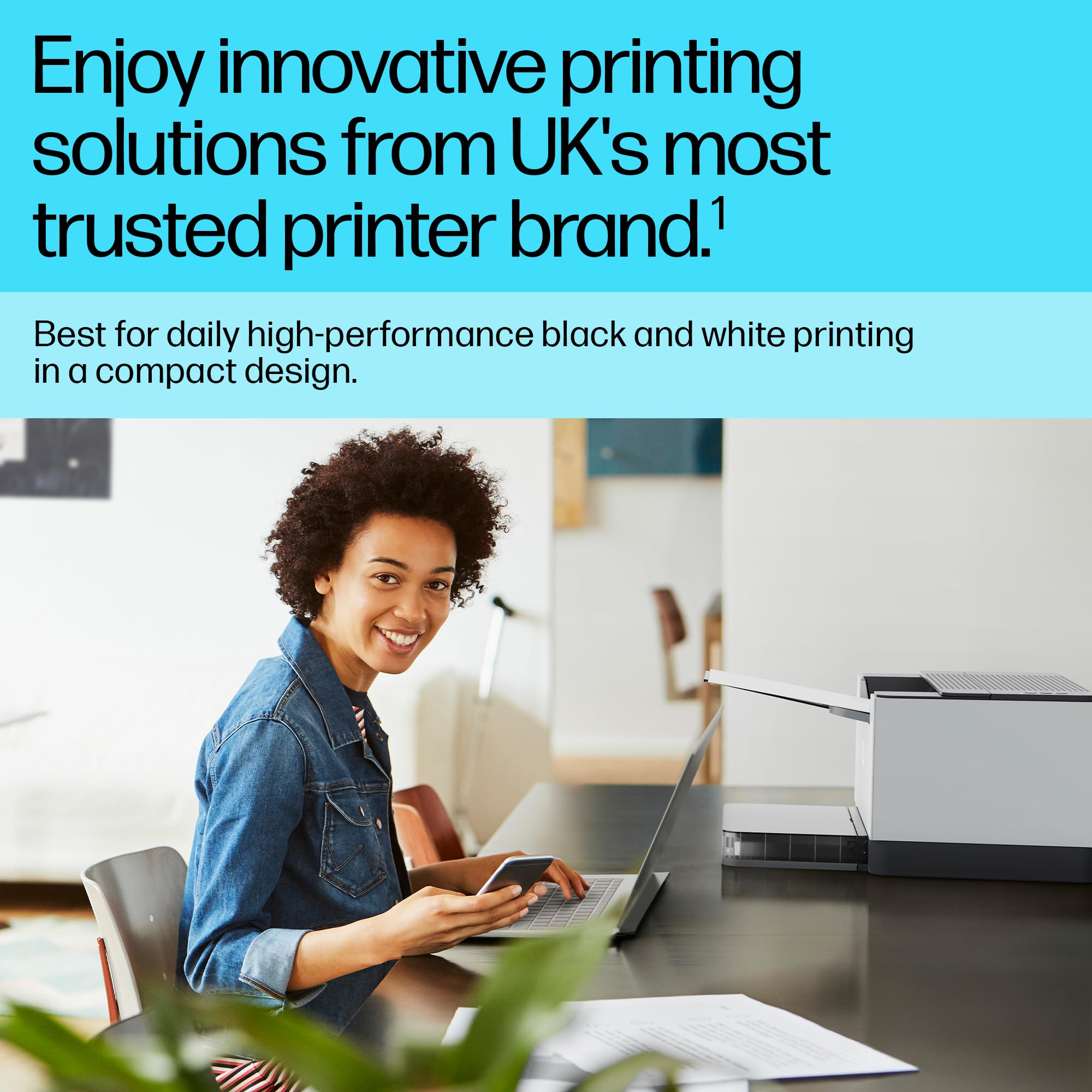 HP LaserJet M209dw Wireless Black & White Printer | 1 Year Limited Warranty | 2-sided printing | 150-sheet input tray Auto-On/Off technology | Best for small businesses and home offices