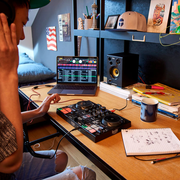 Hercules DJControl Inpulse 500 2-Deck USB DJ Controller for Serato DJ and DJUCED