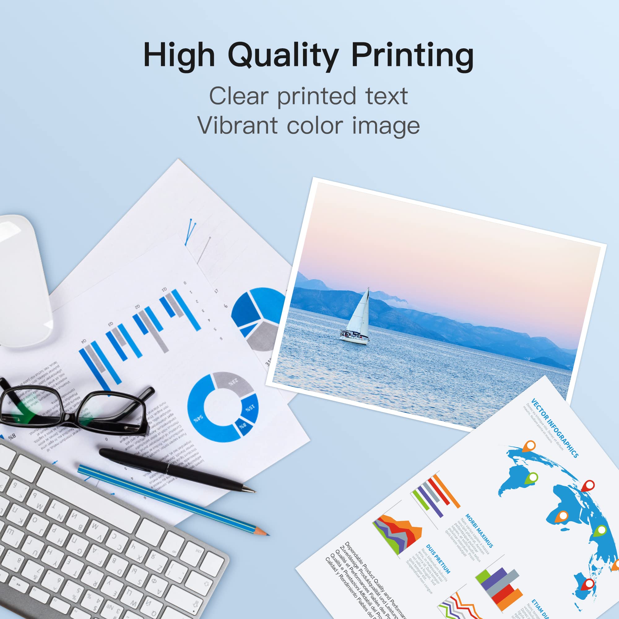 CATJOY 29XL Ink Cartridge Replacement for Epson 29 XL 29 Ink Cartridge for Expression Home XP-342 XP-335 XP-235 XP-442 XP-352 XP-247 XP-255 XP-332 Printer (10 Pack)