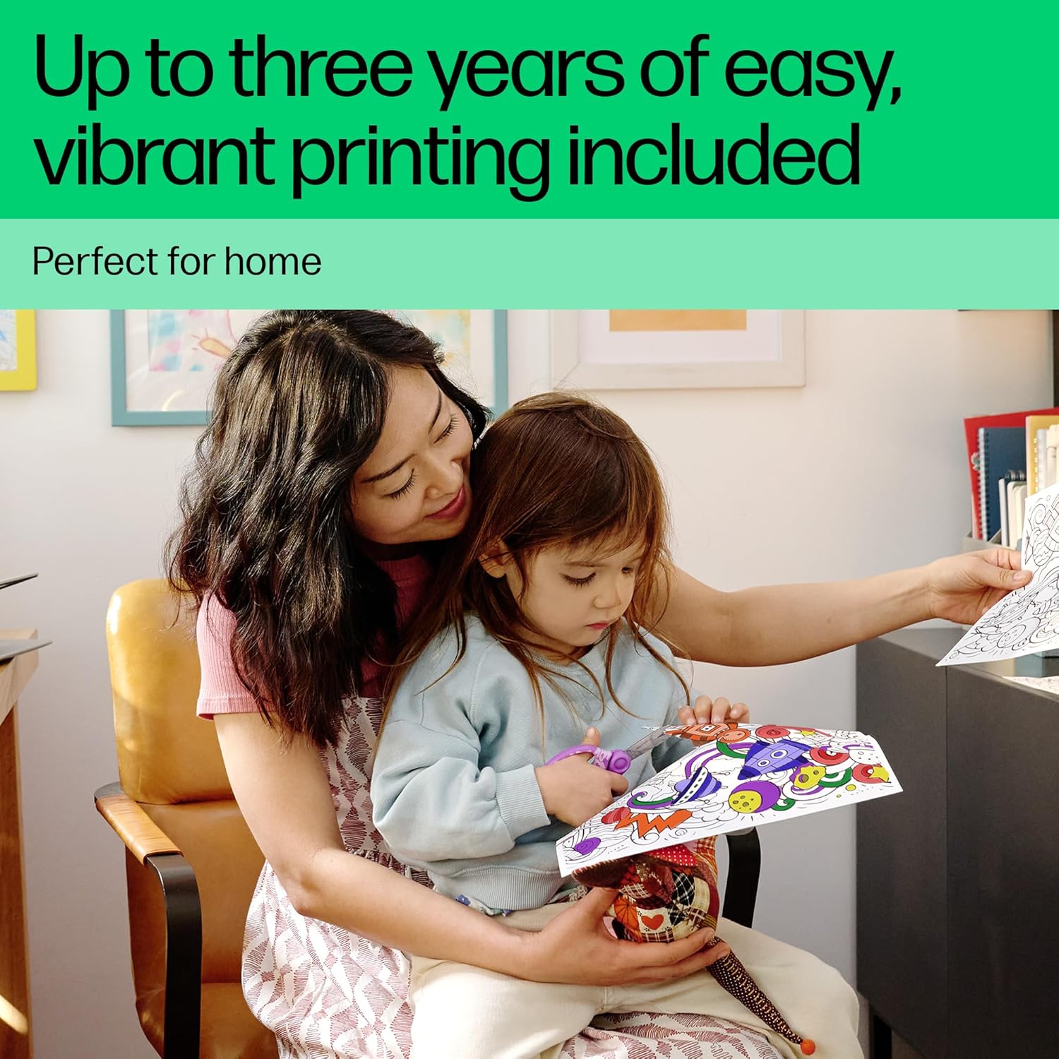 HP Smart Tank 5107 All in One Printer | Perfect for Home | Colour | Wireless | Print, Scan, Copy | Refillable | Includes up to 3 Years of Ink | Smart Buttons | Easy Setup | Reliable Wi-Fi