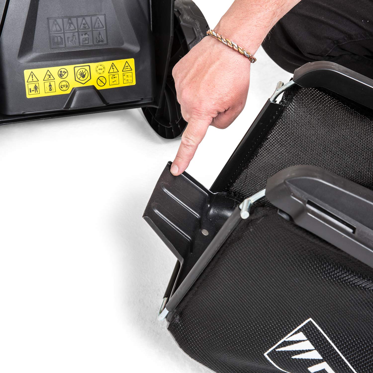 Murray Corded Electric Lawnmower 2-in-1 - Compact Lawn Mower 1200W/32cm with Grass Box 27L for Small Lawns - Ergonomic Soft Grip for Easy Grass Cutting, Overload Protection